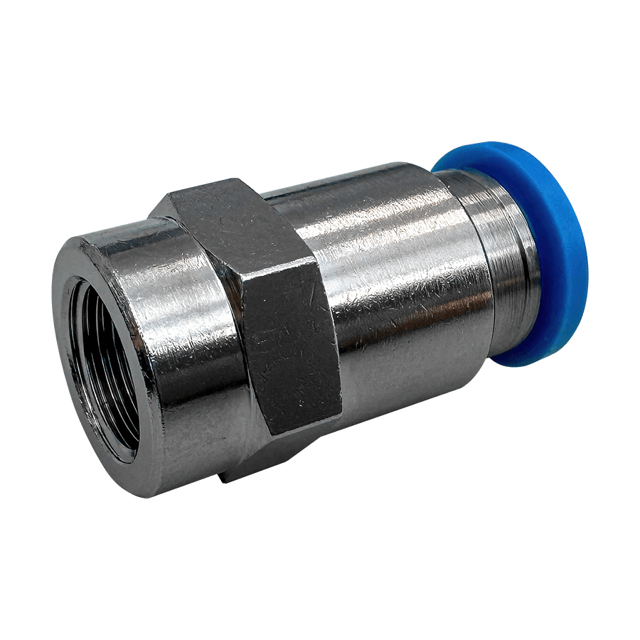 Luftanschlußnippel 1/8`` Innengewinde, Einschraubnippel und Steckverbindung fü